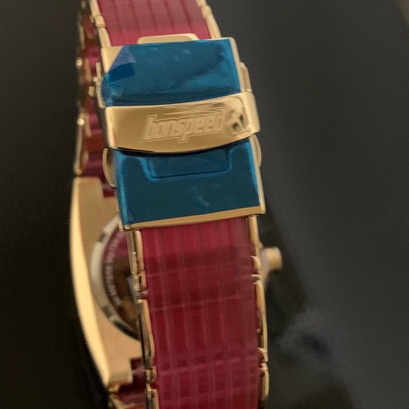 Lady Diamond Watch bonspeed MOP Dial Gold Plate - Picture 3 of 6